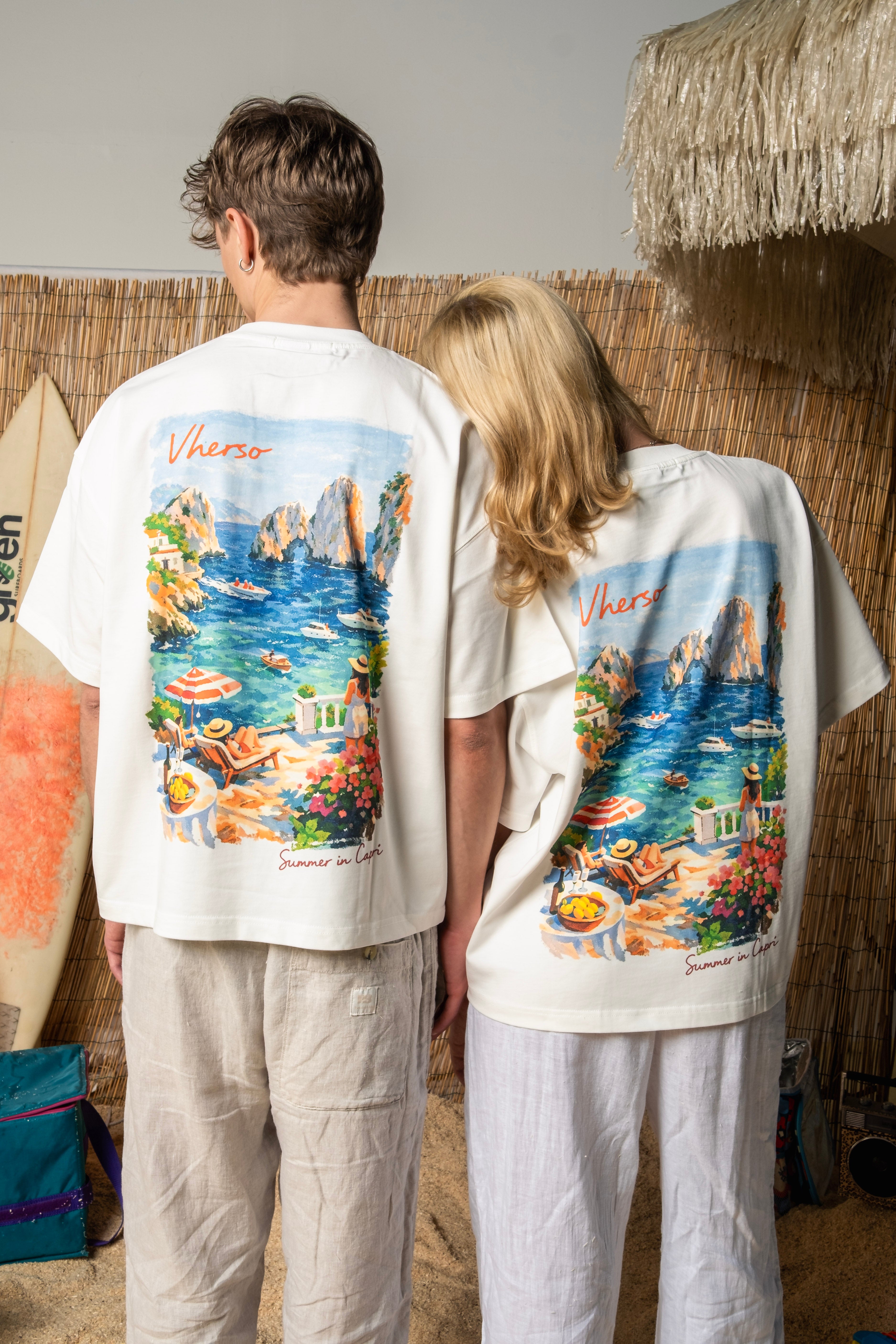 VHERSO SUMMER IN CAPRI TEE