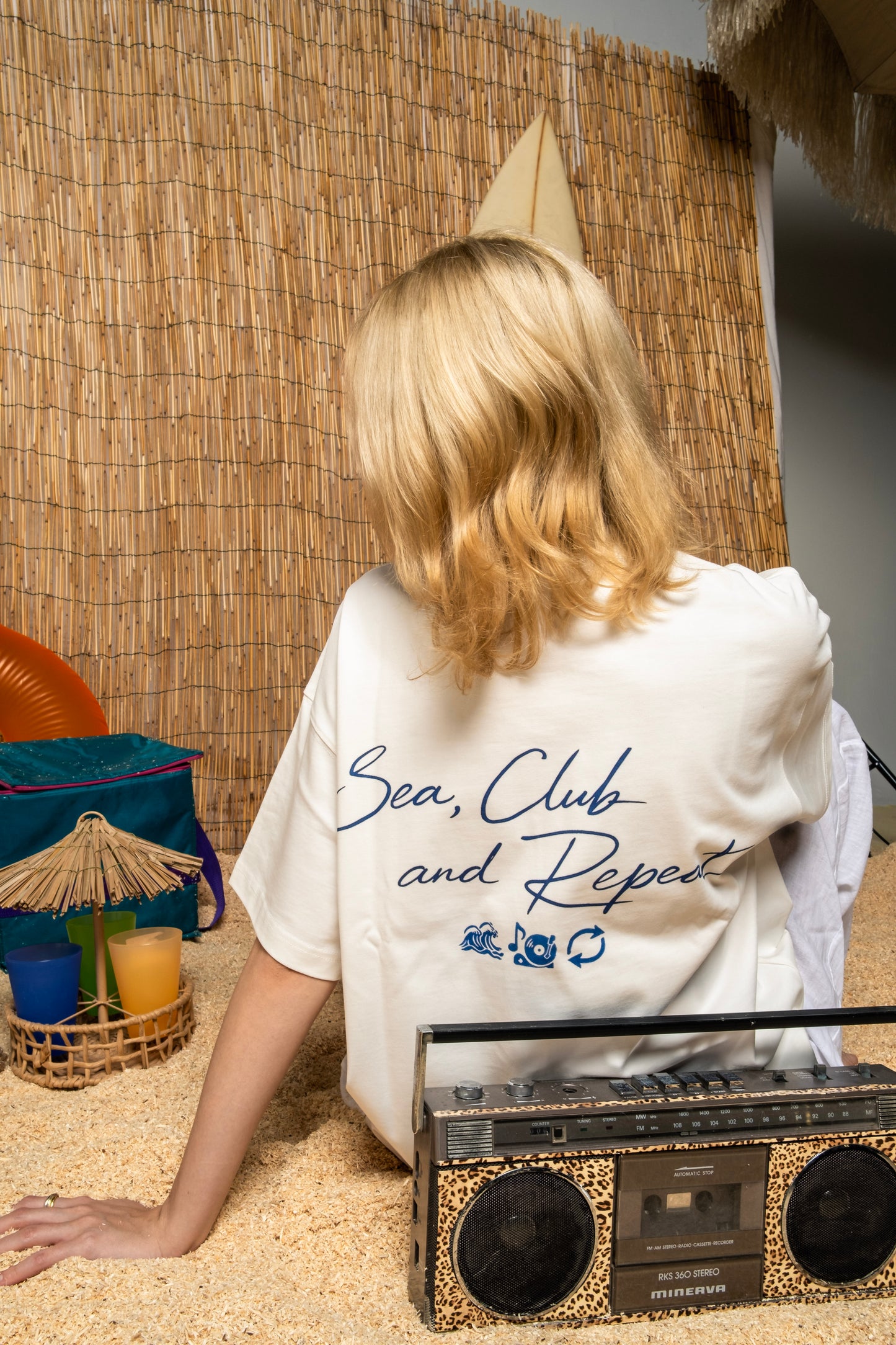 T-shirt VHERSO MER, CLUB ET RECOMMENCER
