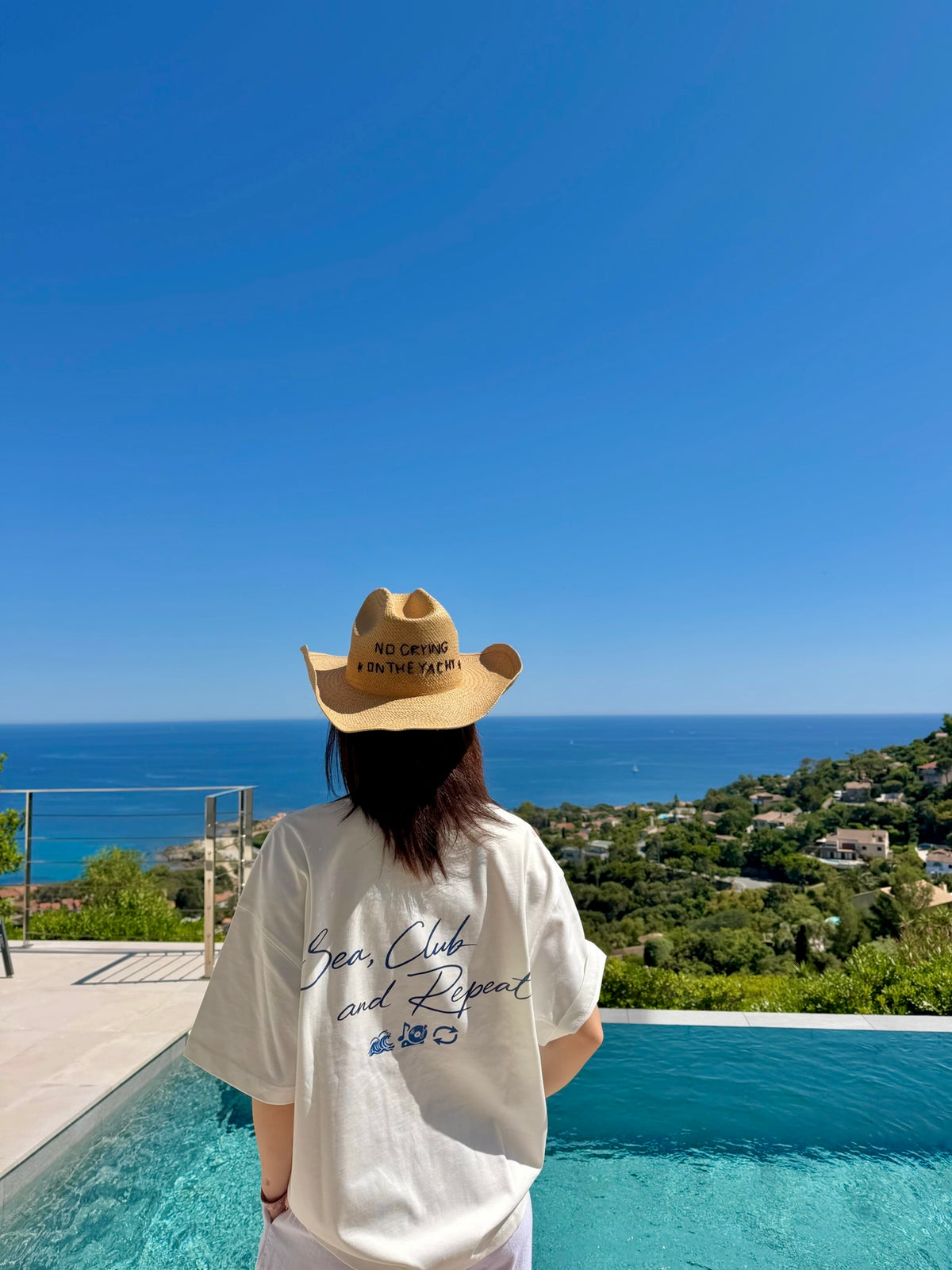 NO CRYING ON THE YACHT HAT