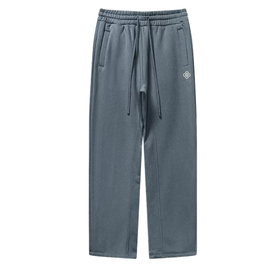 BLACK LOGO PANTS