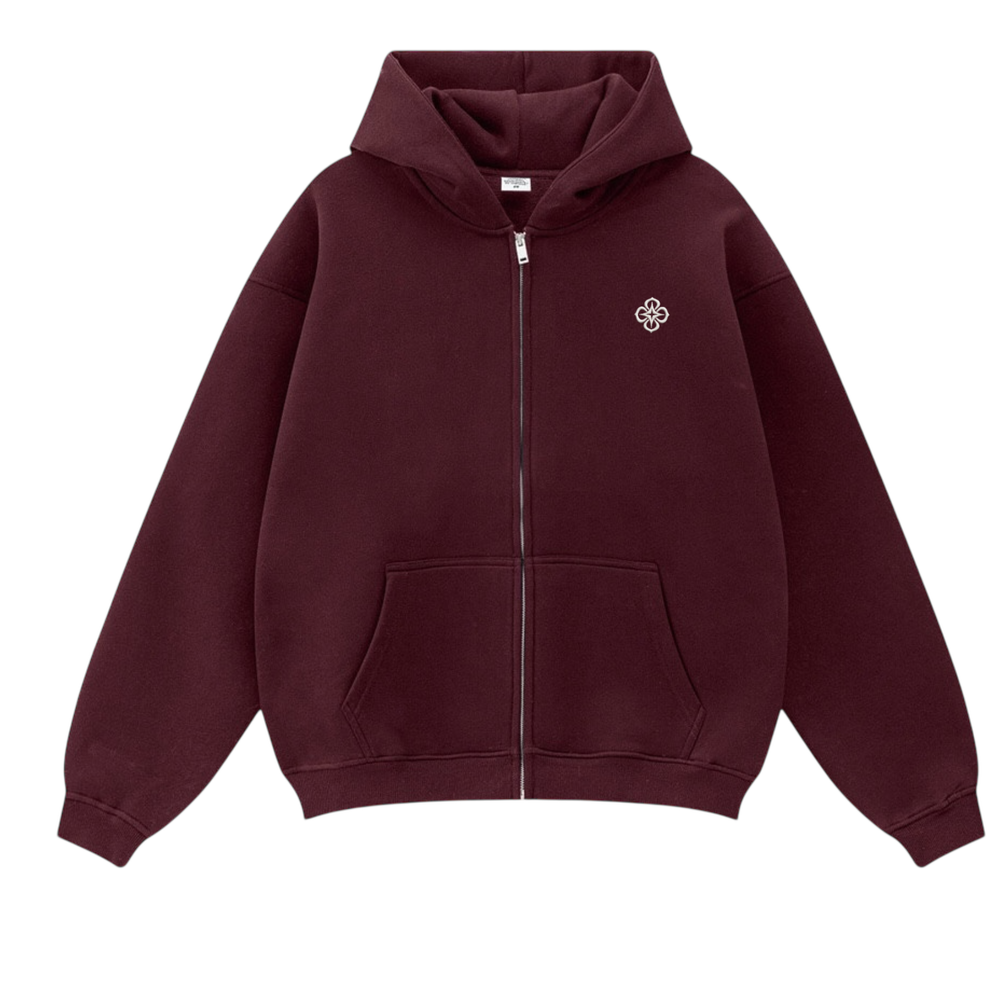 MIDNIGHT BLUE LOGO ZIP-UP