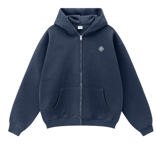 CARAMEL LOGO ZIP-UP