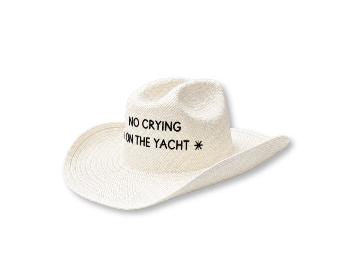 NO CRYING ON THE YACHT HAT SPECIAL EDITION