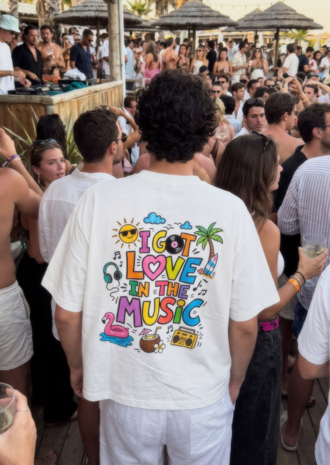 VHERSO I GOT LOVE IN THE MUSIC TEE