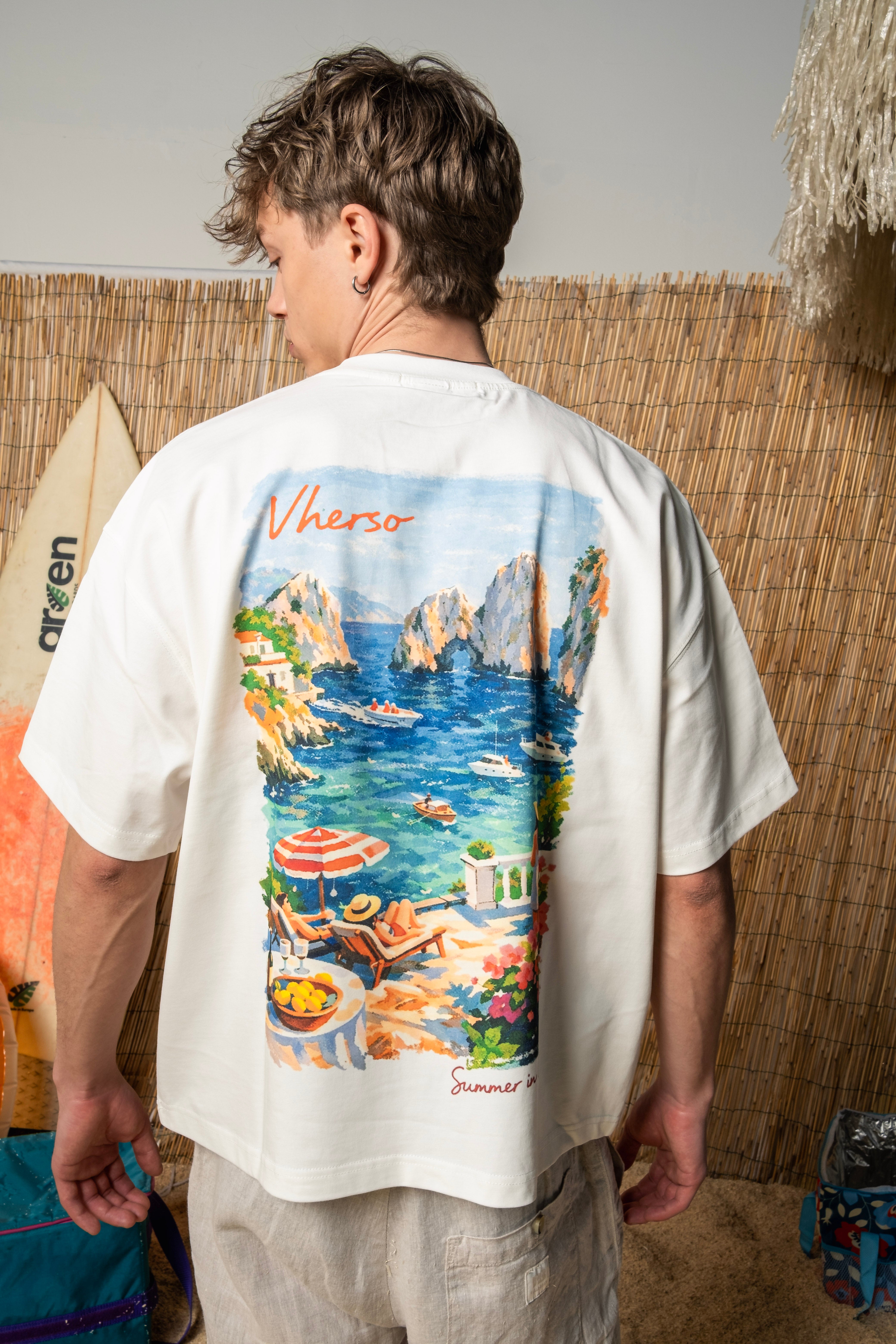 VHERSO SUMMER IN CAPRI TEE