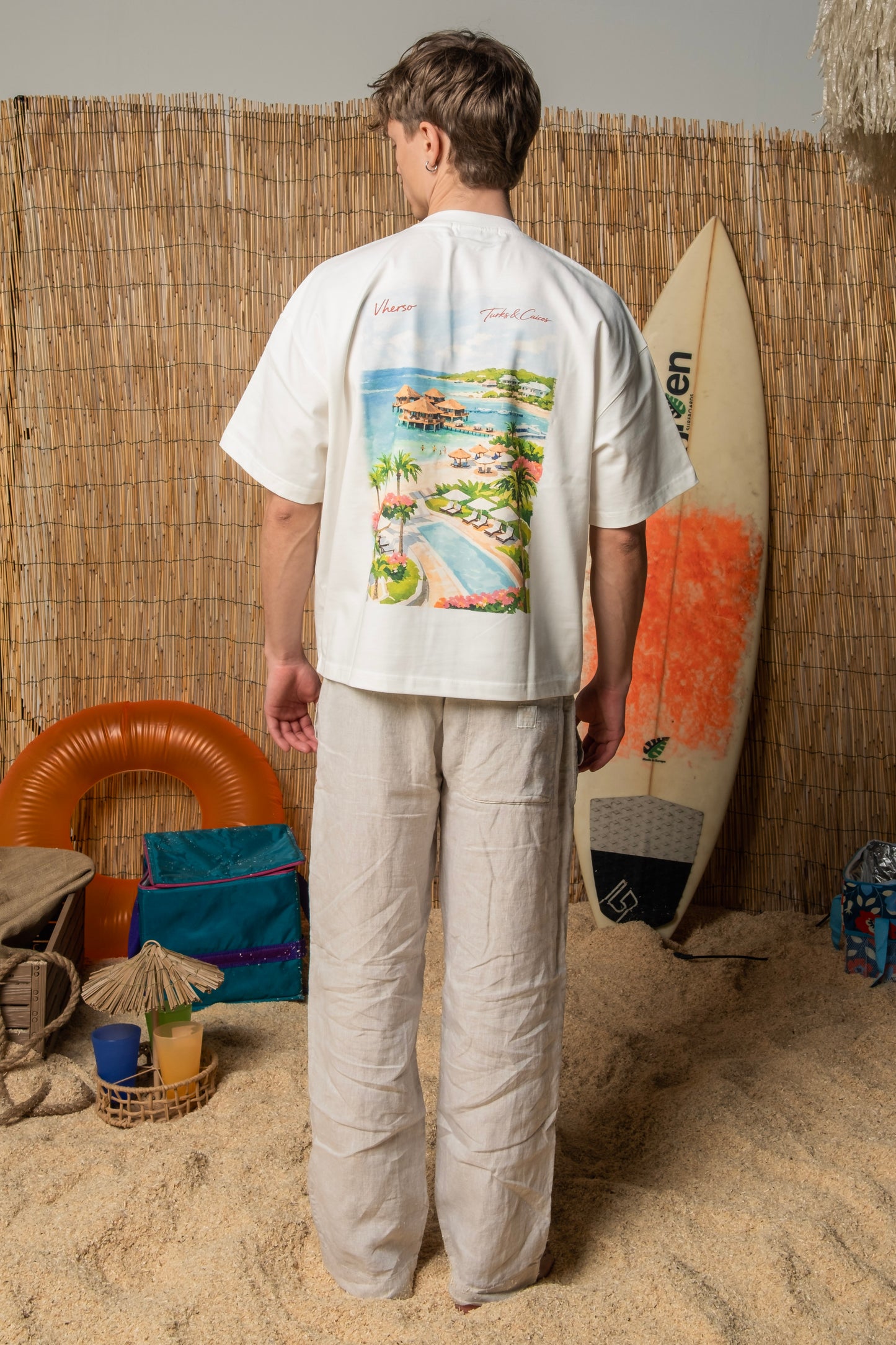 CAMISETA VHERSO TURKS & CAICOS