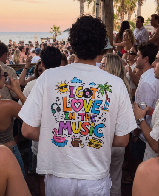 VHERSO I GOT LOVE IN THE MUSIC TEE