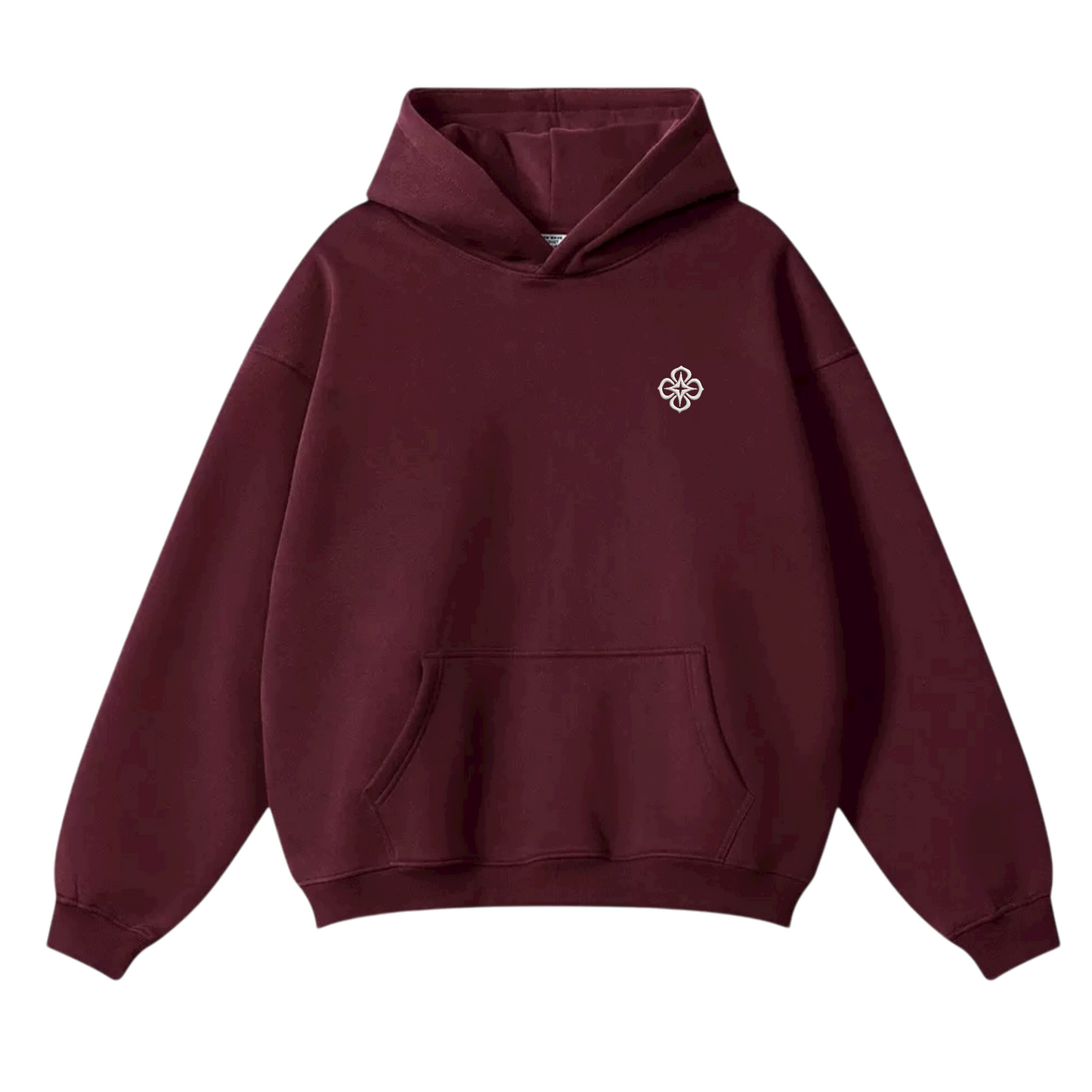 Mitternachtsblauer Logo-Hoodie
