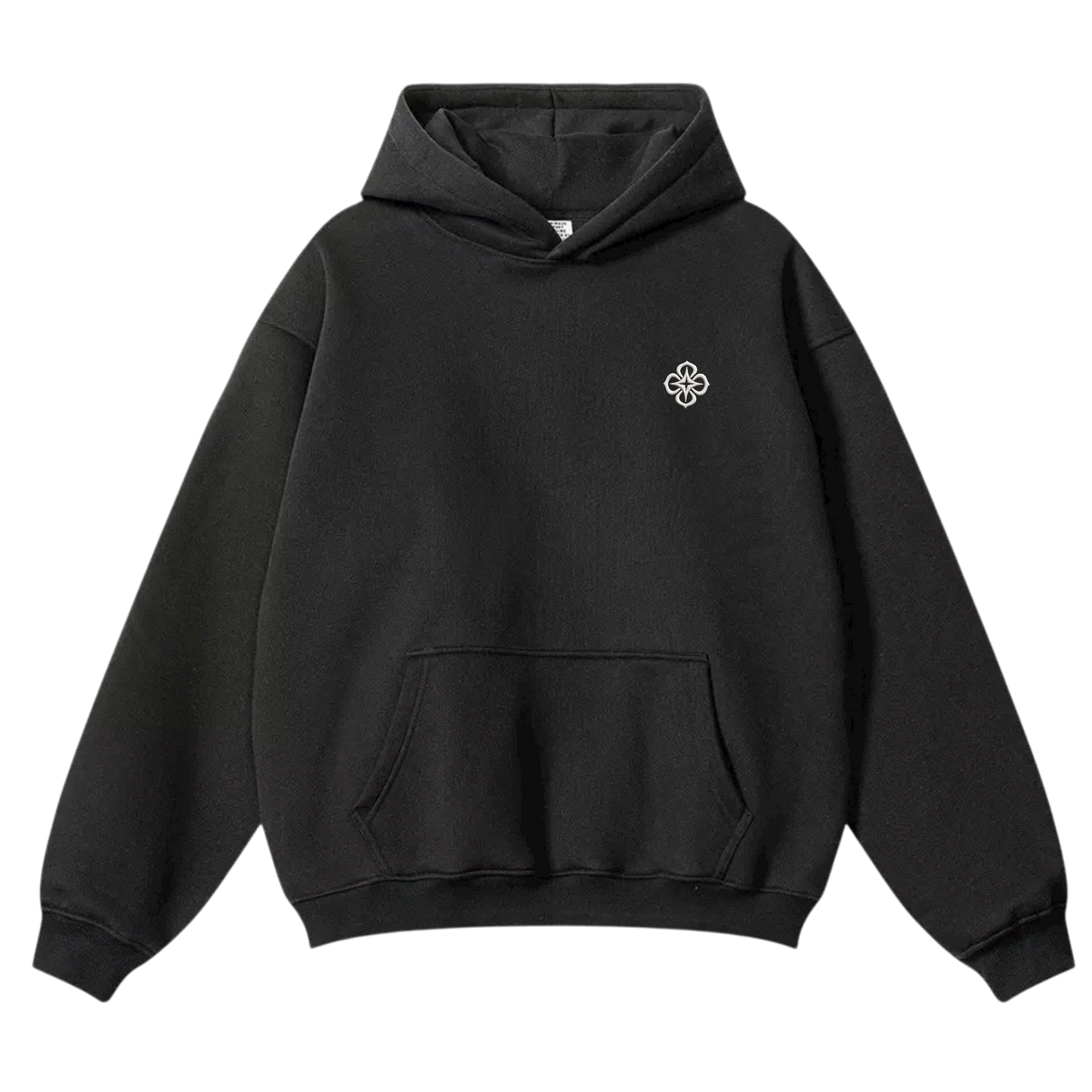Mitternachtsblauer Logo-Hoodie