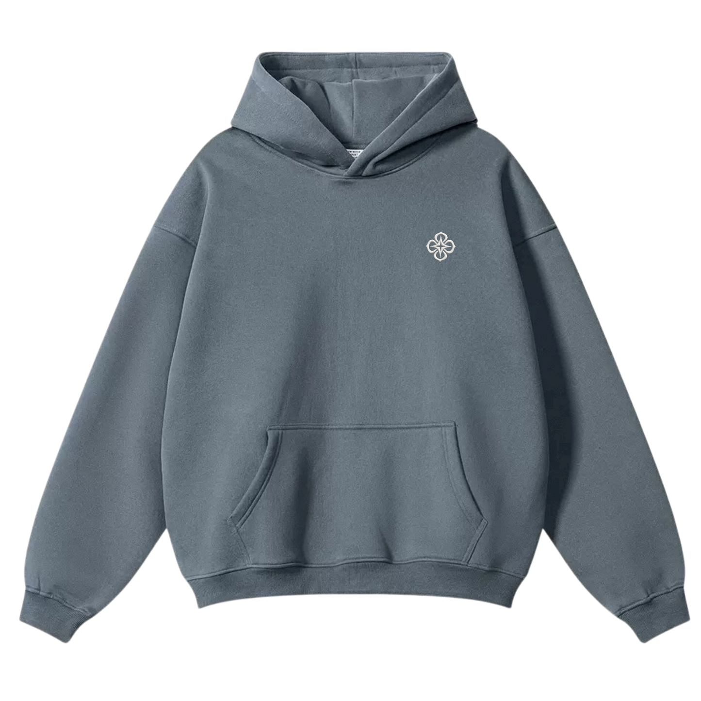 Mitternachtsblauer Logo-Hoodie