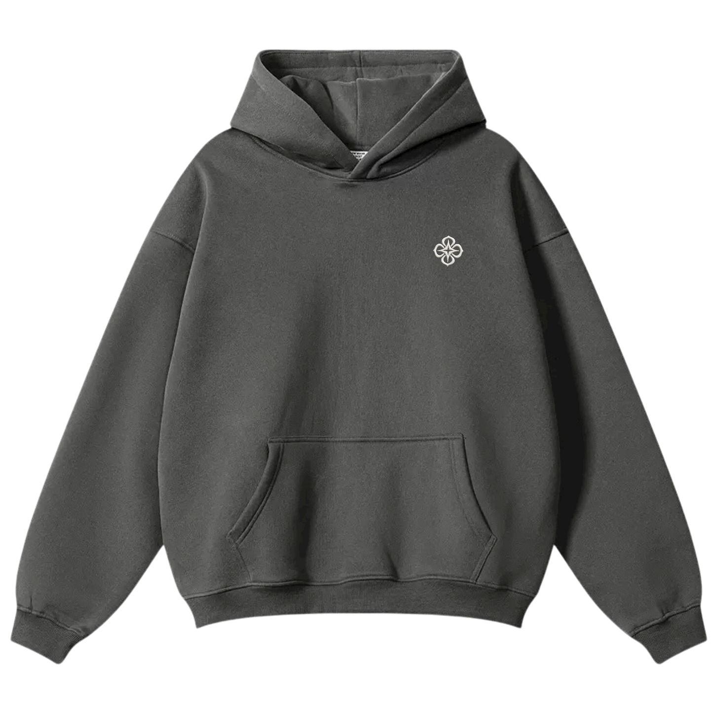 Mitternachtsblauer Logo-Hoodie