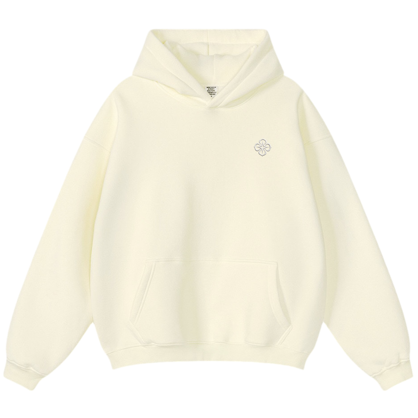 Mitternachtsblauer Logo-Hoodie