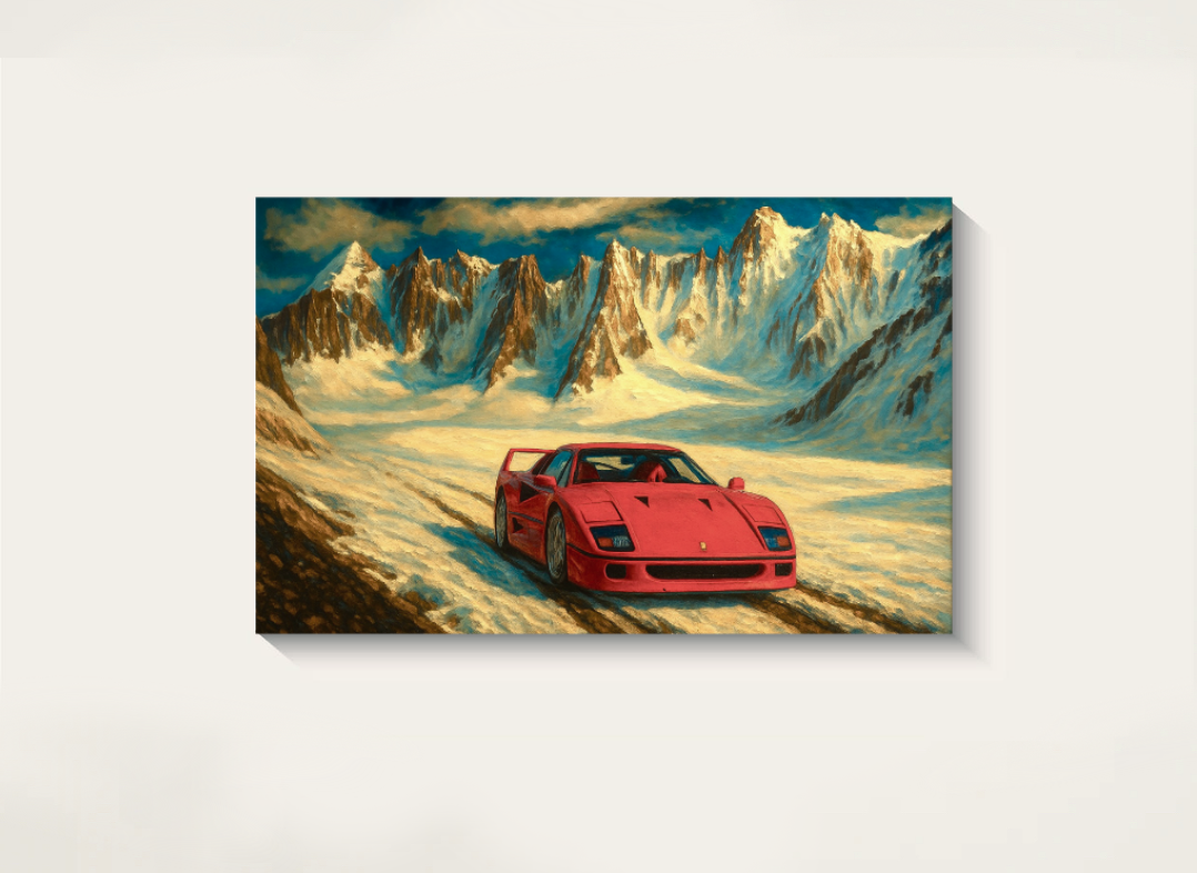 LONA FERRARI F40 ALPINE DRIVE