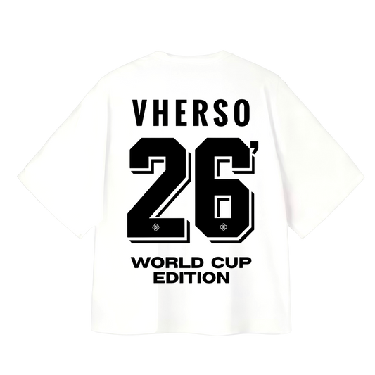 VHERSO 26' WORLD CUP WHITE TEE