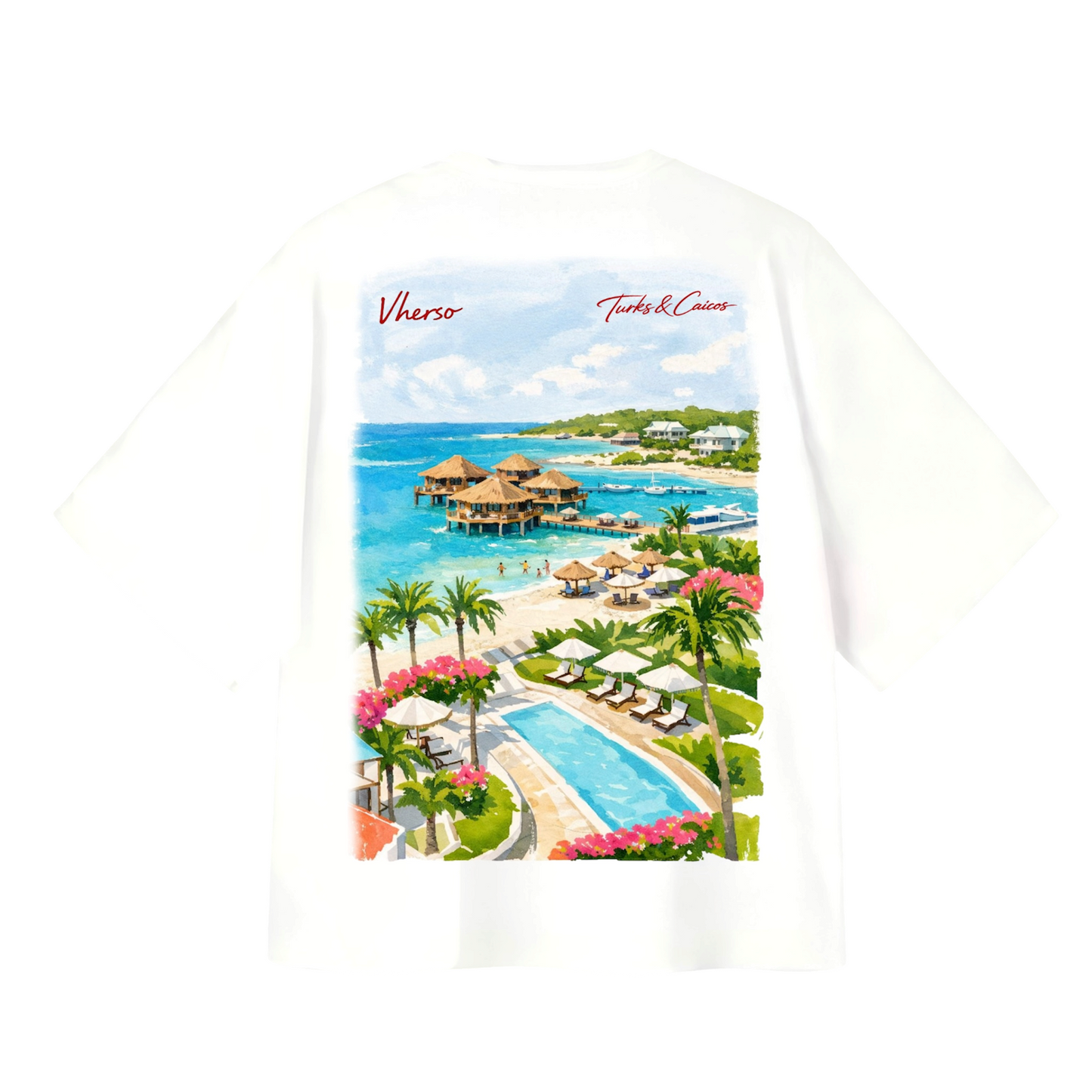 CAMISETA VHERSO TURKS & CAICOS