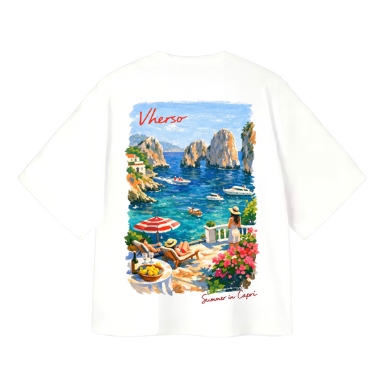 VHERSO SUMMER IN CAPRI TEE